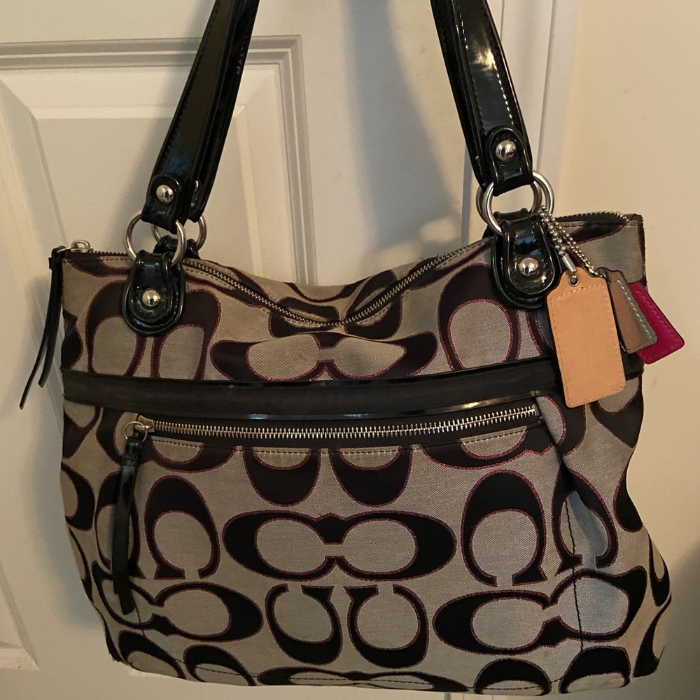 Coach Handbag, Black - Picture 2 of 3
